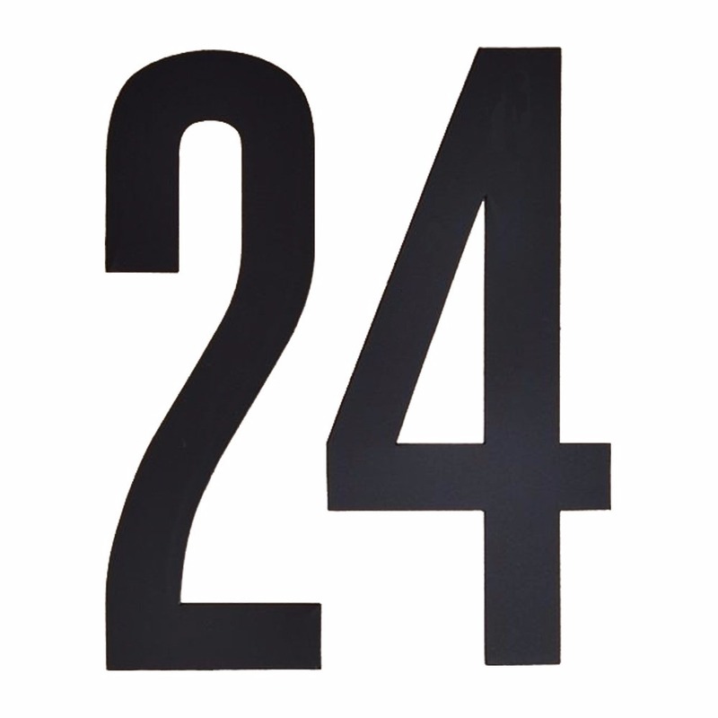 Huisnummer stickers nummer 24