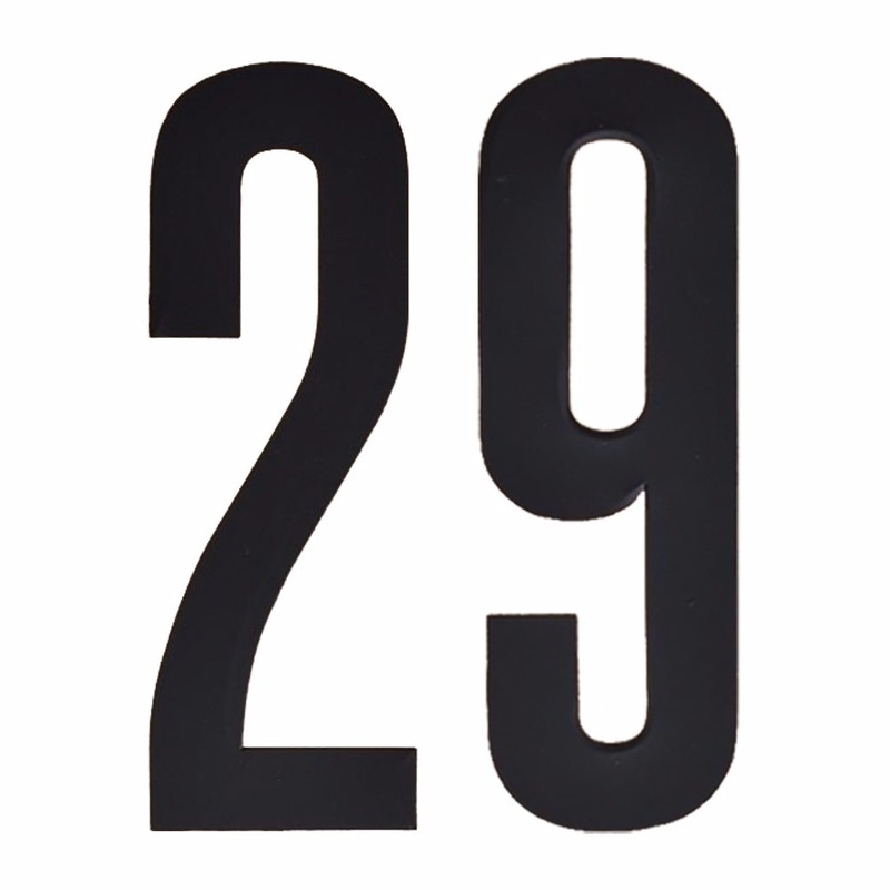 Huisnummer stickers nummer 29