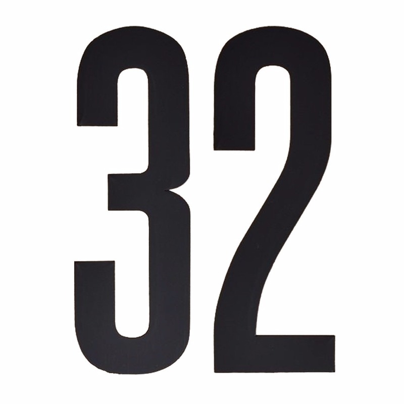 Huisnummer stickers nummer 32