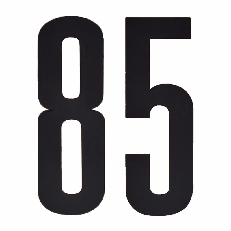 Huisnummer stickers nummer 85