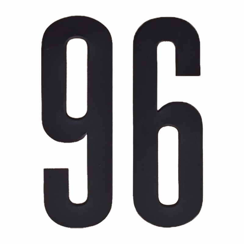 Huisnummer stickers nummer 96