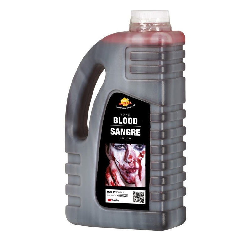 Nep bloed schmink-make up fles 1 liter