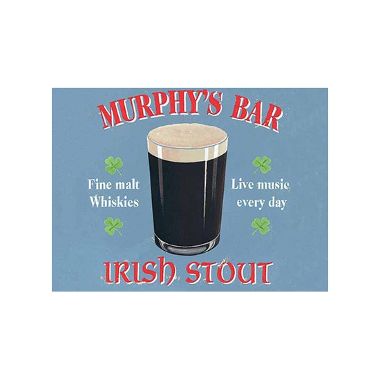 Nostalgische reclame borden Murphys bar