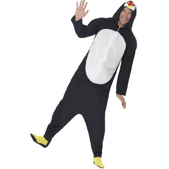 Onesie pinguin joggingpak voor volwassenen