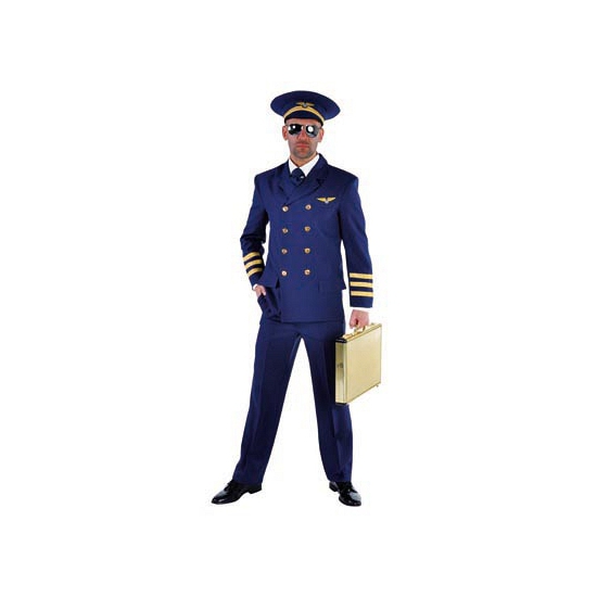 Carnavalskleding Beroepen kostuums Piloten kleding