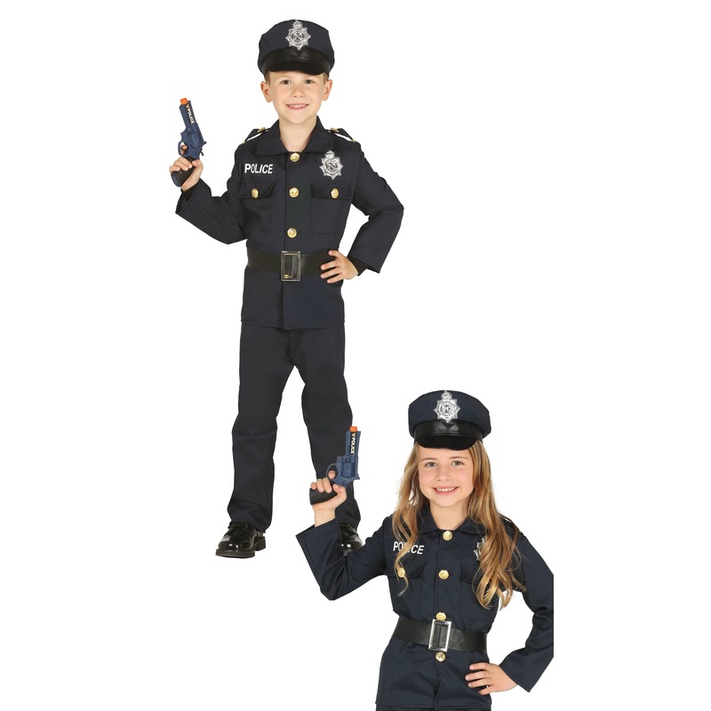 Carnavalskleding Beroepen kostuums Politie kleding