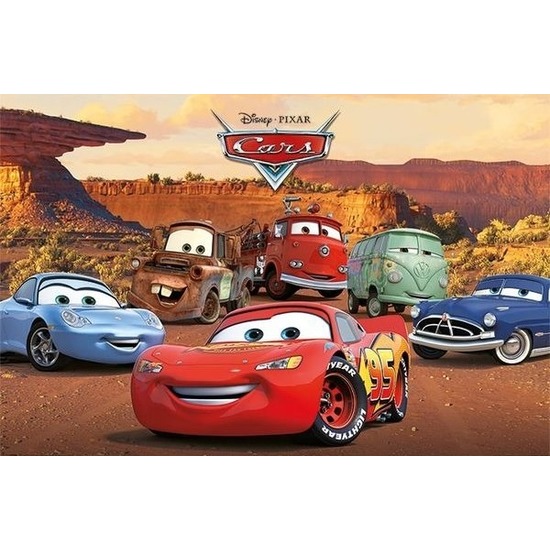 Poster Disney Cars 61 x 92 cm wanddecoratie