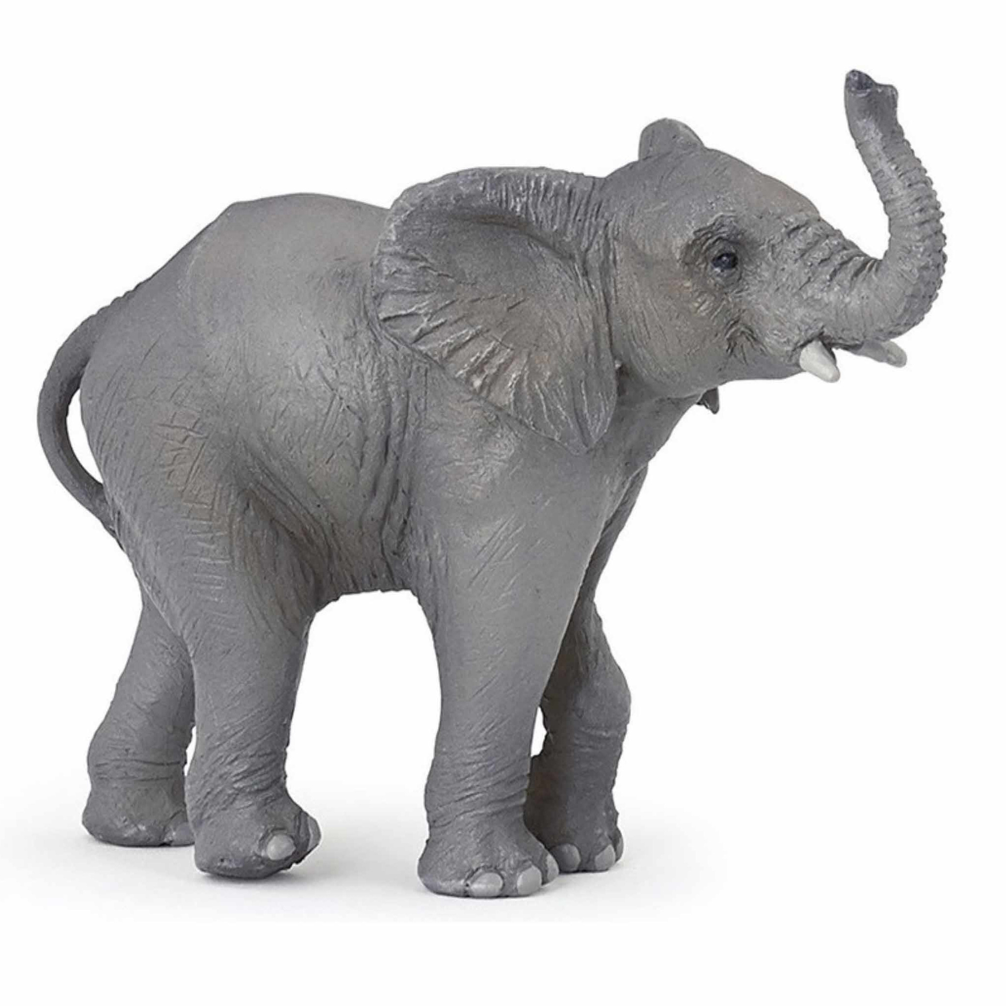 Safari speelgoed plastic olifantje 10 cm