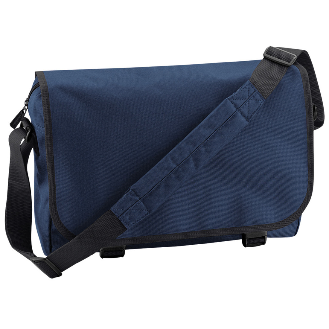 Schoudertas-Messenger bag donkerblauw heren-dames 41 x 31 x 12 cm