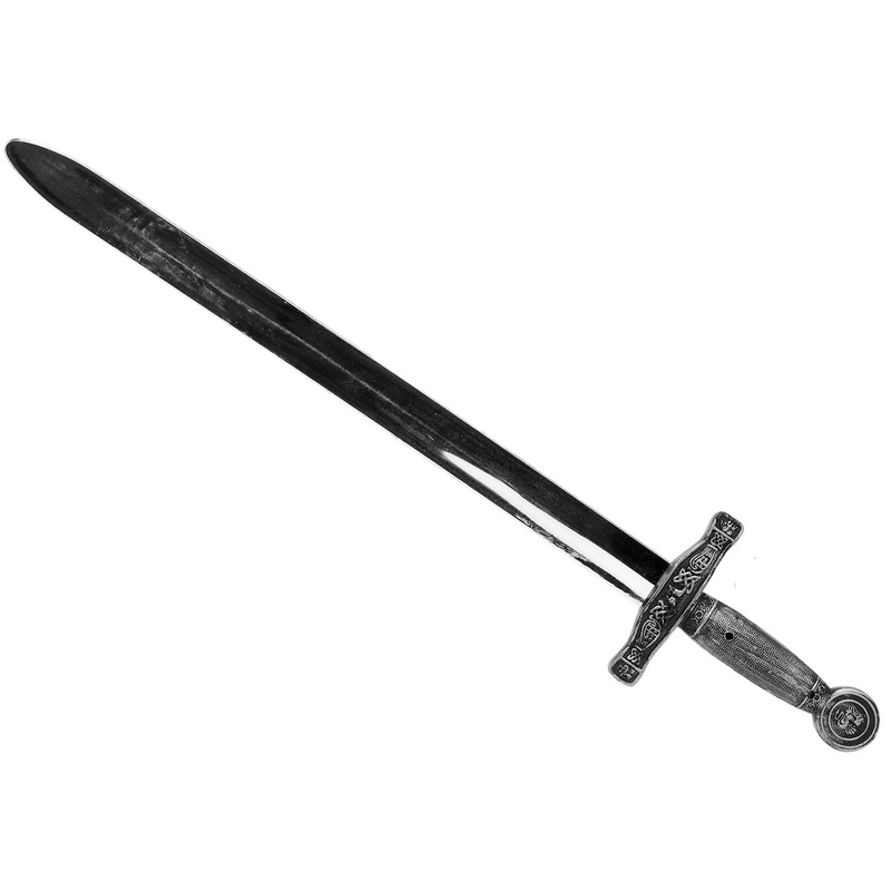 Speelgoed ridder verkleed zwaard zilver 63 cm