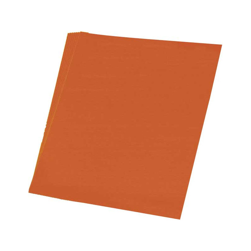 Vellen karton oranje 48x68 cm