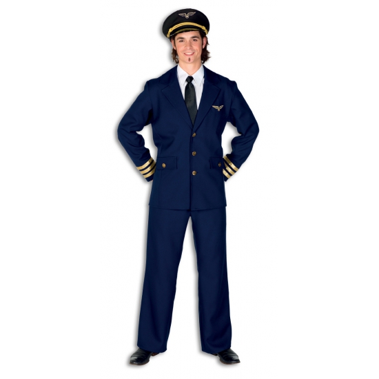 Carnavalskleding Beroepen kostuums Piloten kleding