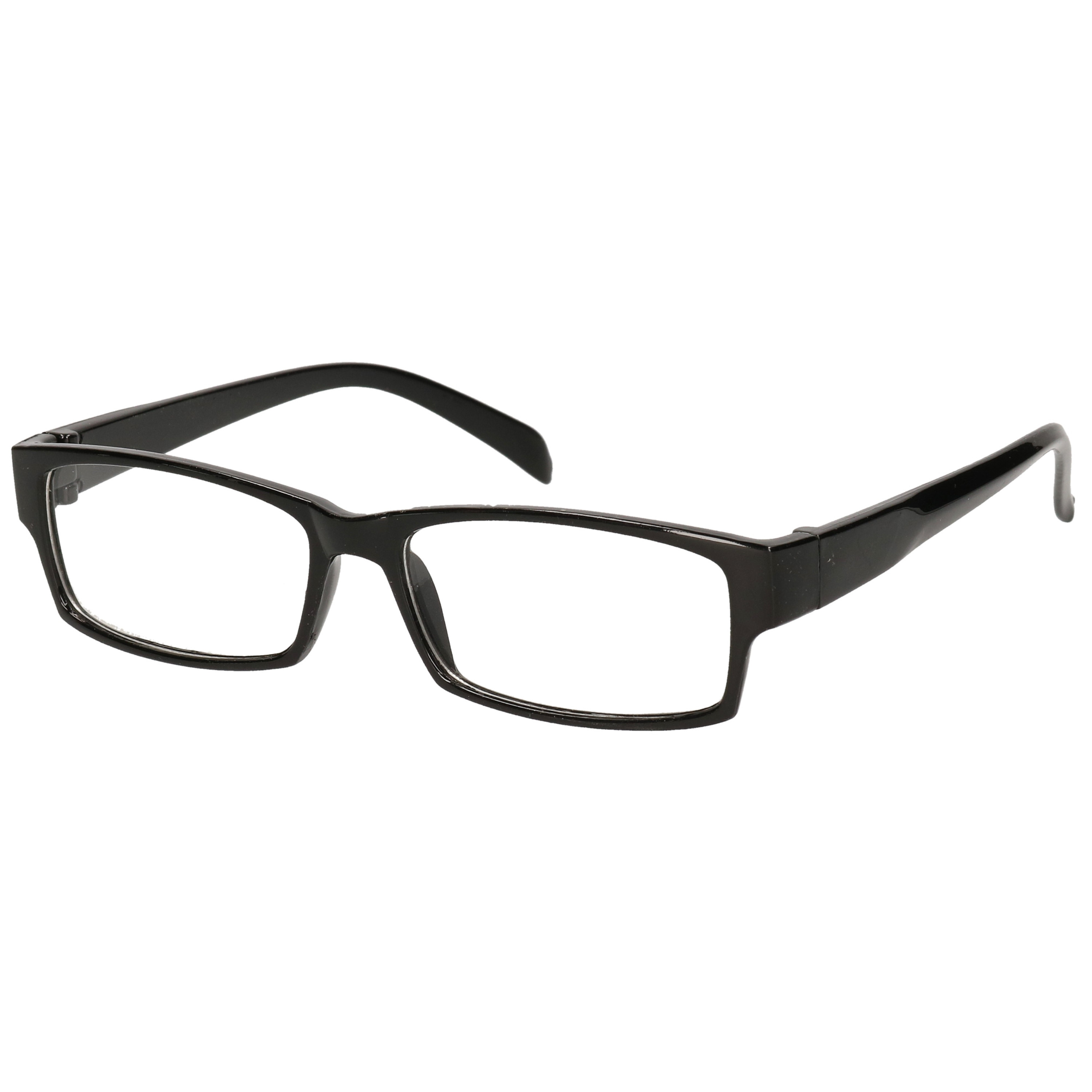 Zwart montuur van een bril Ushi