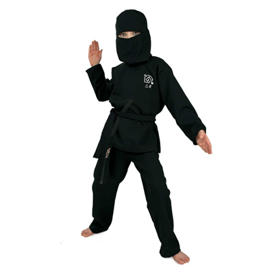 Ninja kleding voor kinderen