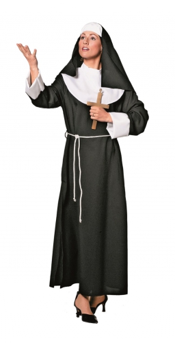 Carnavalskleding Religie kostuums Nonnen kleding