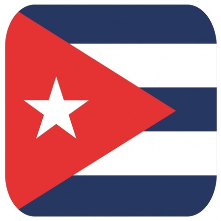 Landen bierviltjes Cuba 15 st