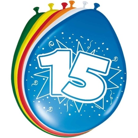 24x Balloons 15 years