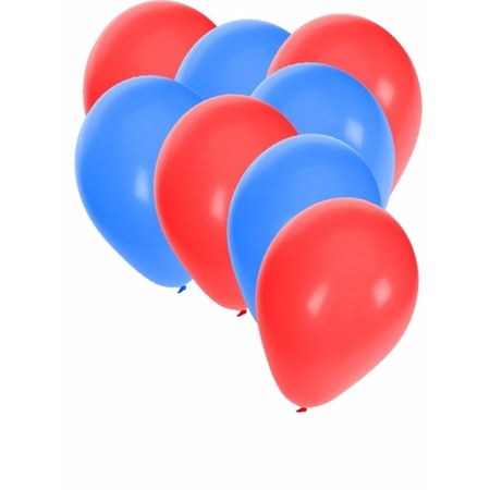 Feest ballonnen in de kleuren van Ijsland 30x