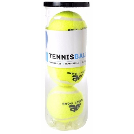 Tennis balls in tube 3 pieces
