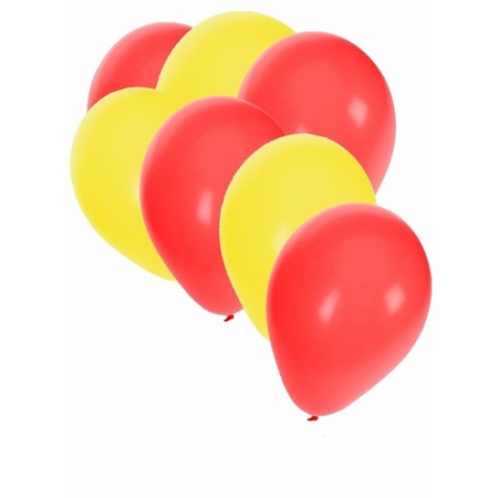 45x ballonnen in Chinese kleuren