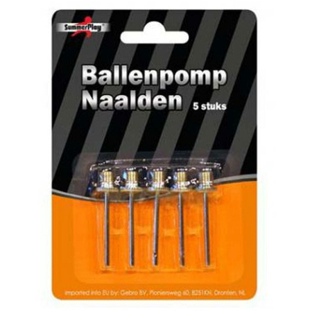 Ballenpomp naalden - 5 stuks - D4 mm