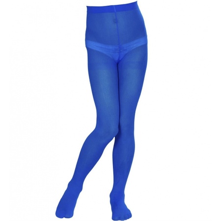 Blue tights for girls