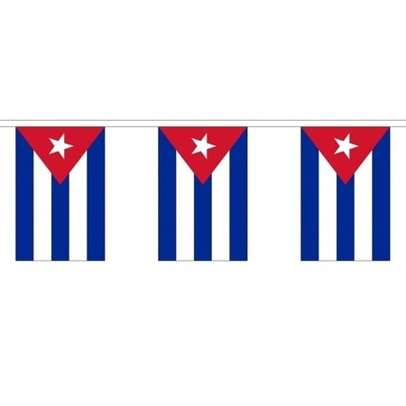 Vlaggenlijnen Cuba 3 meter