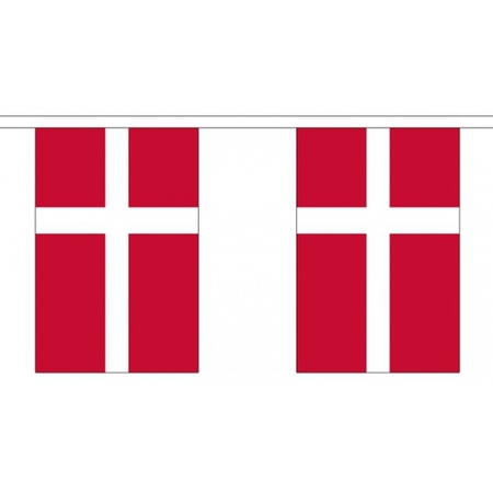 Vlaggenlijnen Denemarken 3 meter