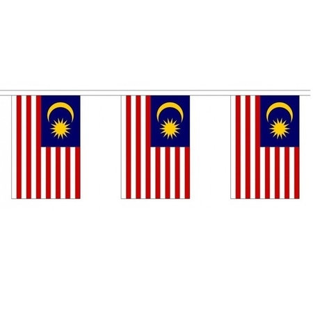 Vlaggenlijnen Maleisi 3 meter
