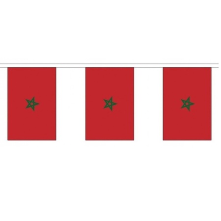 Vlaggenlijnen Marokko 3 meter