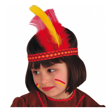 kraam Oost Aan boord Carnaval verkleed Indianentooi voor een kind in oranje artikelen winkel  Oranjeshopper