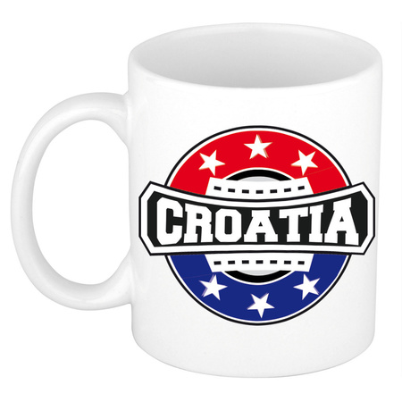 Croatia / Kroatie embleem mok / beker 300 ml