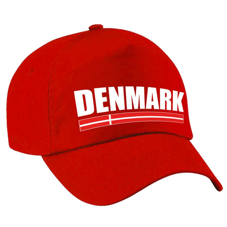 Denmark cap red for kids