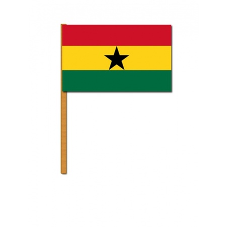 Ghana decoratie zwaaivlag