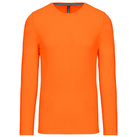 Plus size orange longsleeve shirt 