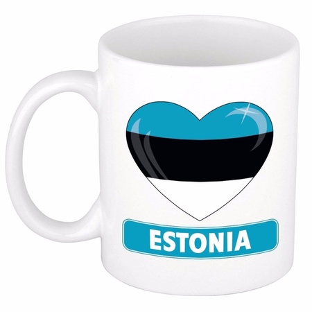 Hartje Estland mok / beker 300 ml