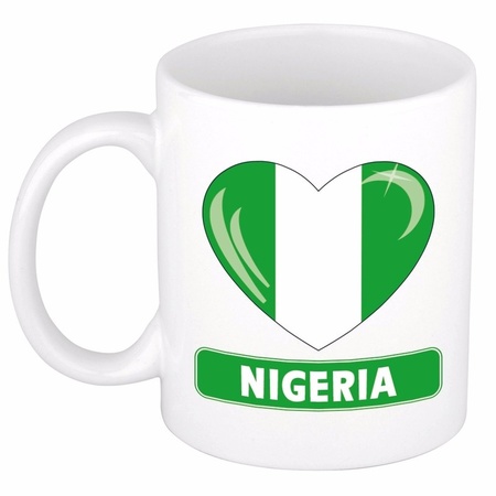 Heart Nigeria mug 300 ml