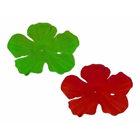 Toppers - Hawaii krans rood/groen