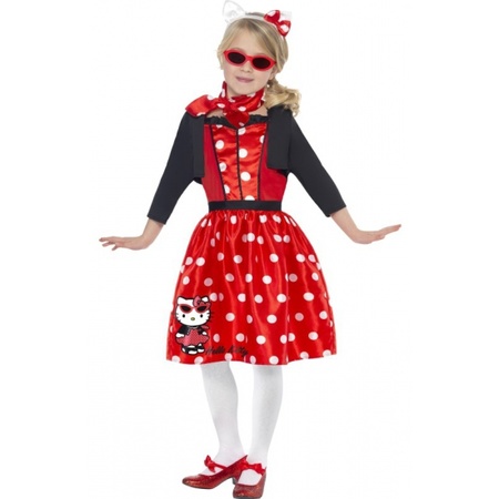 Hello Kitty 50s retro dress for girls