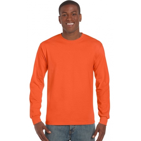 Long Sleeve t-shirt for men orange