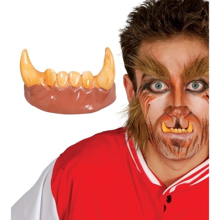 Horror/Halloween wolfman teeth sharp