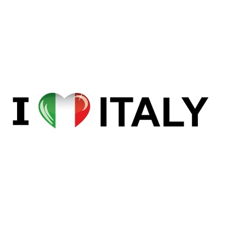 Reis sticker I Love Italy