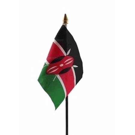 Kenia mini vlag landen versiering