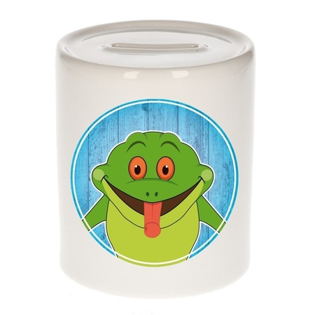 Frog money box for children 9 cm
