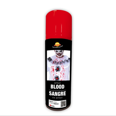 Artificial blood spray for body and clothing 75 ml