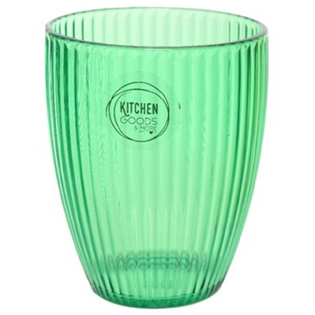 Plastic cups green 200 ml