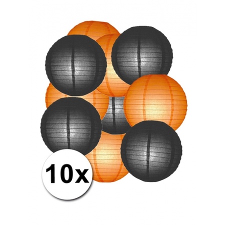 Lantarn package orange and black 10x