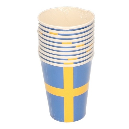 Sweden disposable cups x 10 