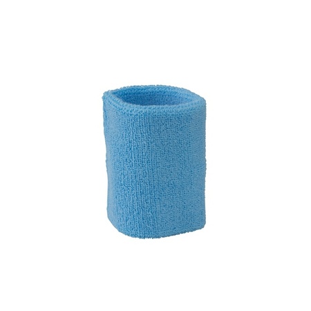 Skyblue sweat wristbands 2 pieces