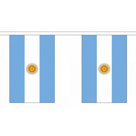 Argentinie vlaggenlijnen 9 m